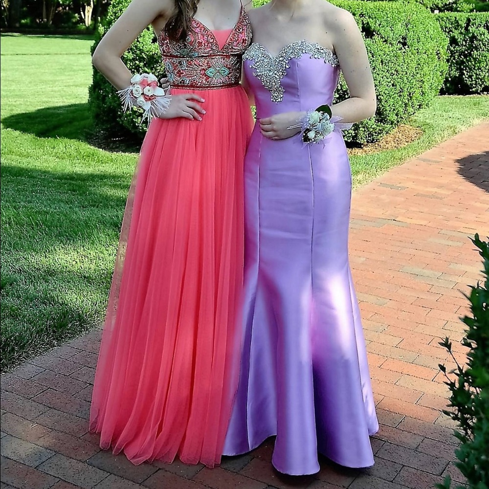Purple dress!